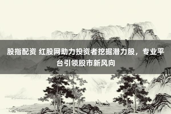 股指配资 红股网助力投资者挖掘潜力股，专业平台引领股市新风向